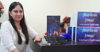 Verónica Carranza cumplió su promesa y publicó su primer libro